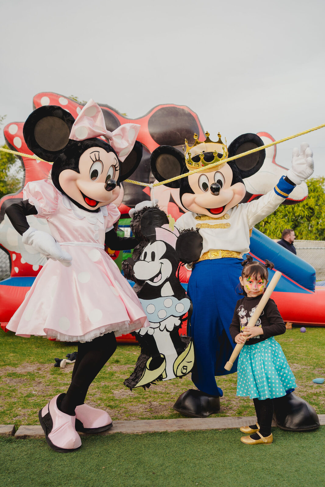 El festejado con su familia