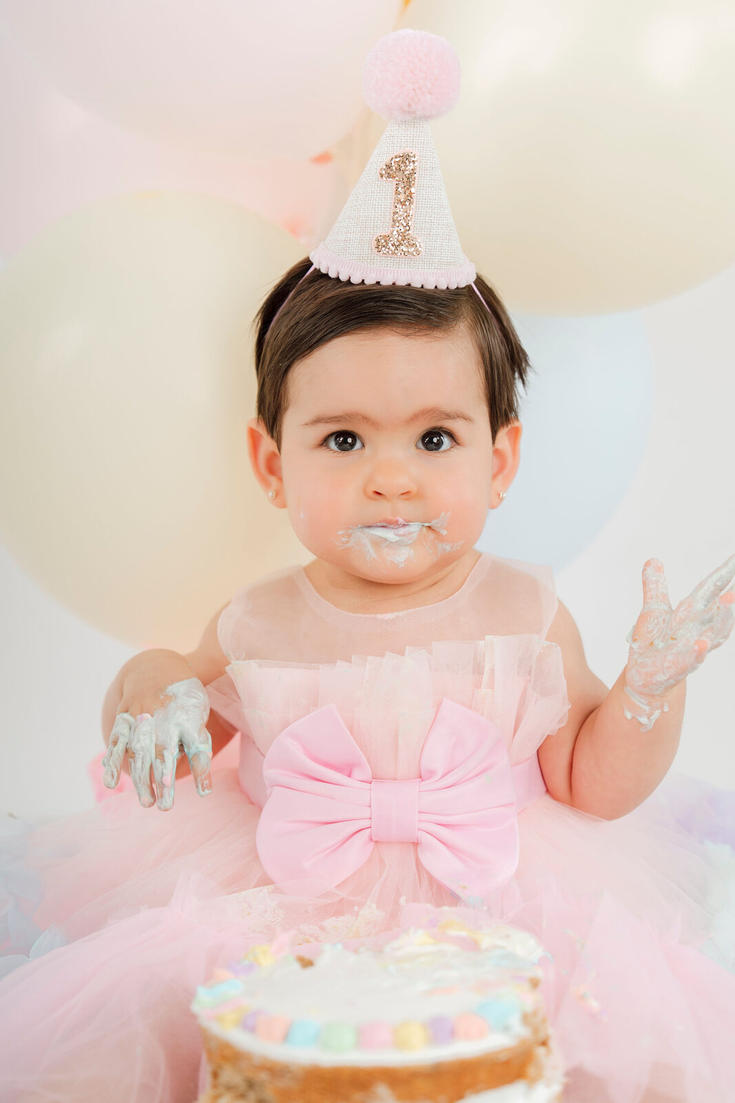 Retrato del festejado en el estudio